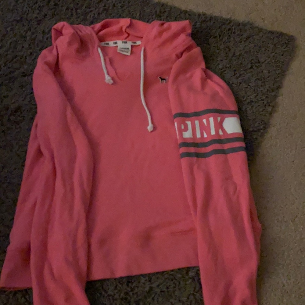 Pink Pull Over Hoodie